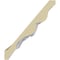 Ekena Millwork 4 1/2"H x 3 7/8"P x 6"F x 94 1/2"L Colton Egg & Dart Acanthus Crown Moulding MLD04X03X06CO - alternate 2